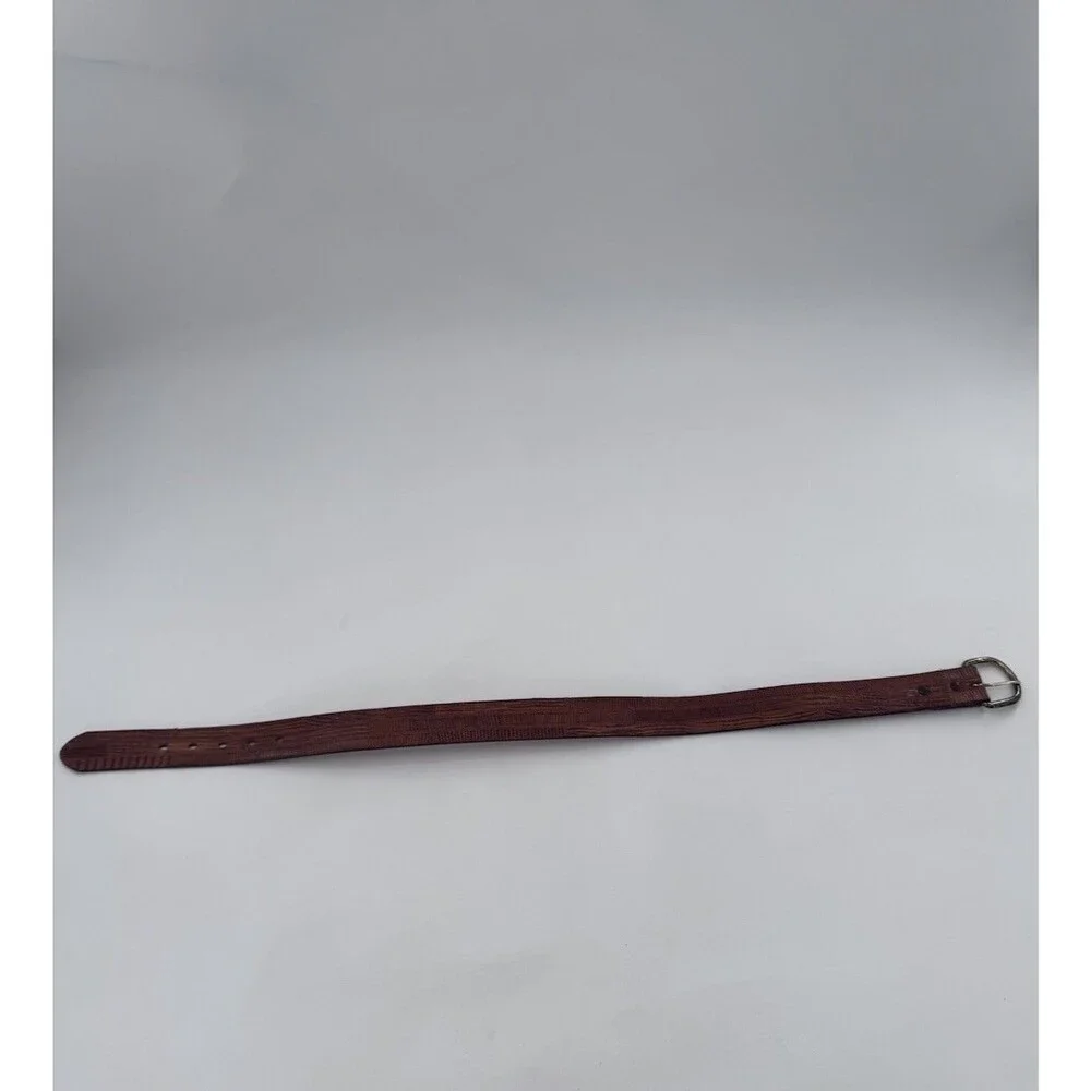 TONY LAMA Size 28 Genuine Lizard LEATHER BELT fits 22